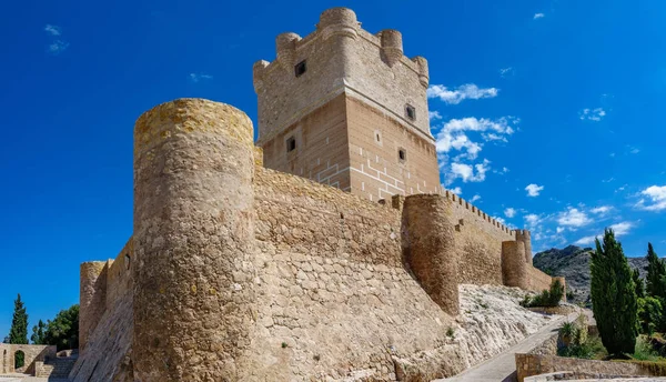 Château de Villena vue du bas à Costa Blanca Alicante Espagne — Photo