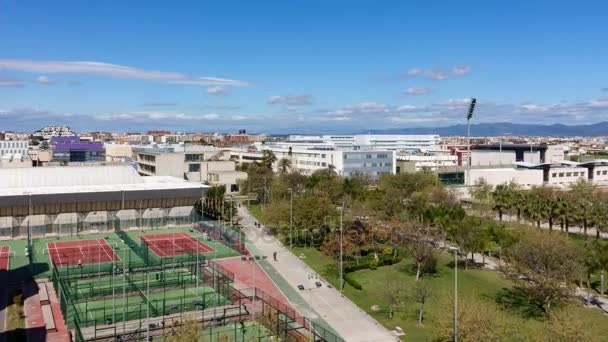 Valencia universidad técnica timelapse — Vídeos de Stock