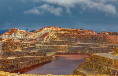 Rio Tinto mayın fırtınalı gün