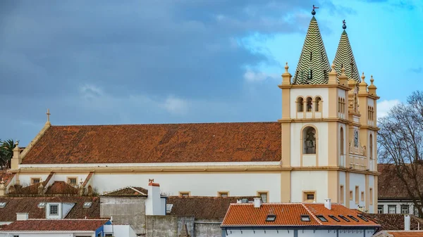 Église à Angra do Heroismo, île de Terceira, Açores — Photo