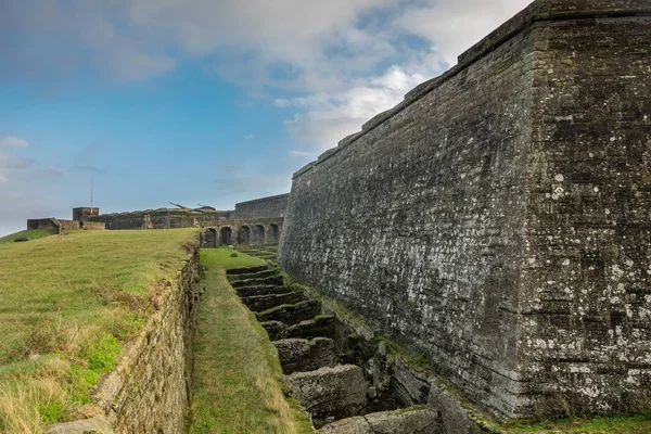 Terceira fort walls — Stock Photo, Image