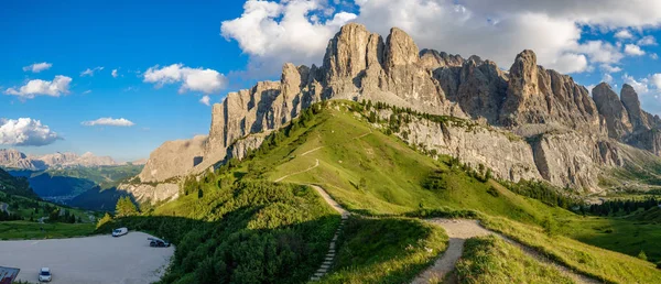 Panorama rocce Dolomiti — Foto Stock