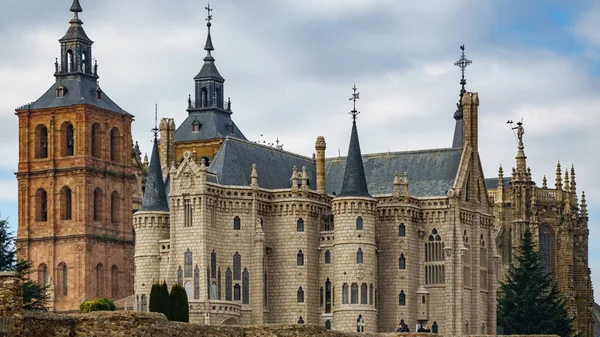 Palácio Episcopal em Astorga, Espanha — Fotografia de Stock