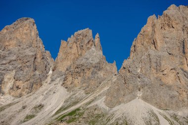Pitoresk sella rock Dolomites, İtalya