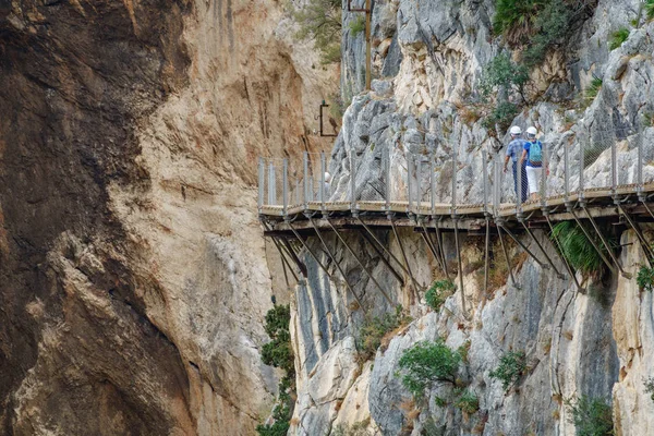 El Caminito del Rey patika yürüyüş turist