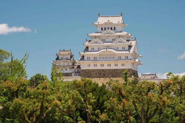 Himeji Castle, chiamato anche il castello bianco di Airone — Foto Stock