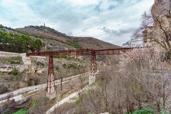 Ponte sobre o rio em Cuenca — Fotografia de Stock