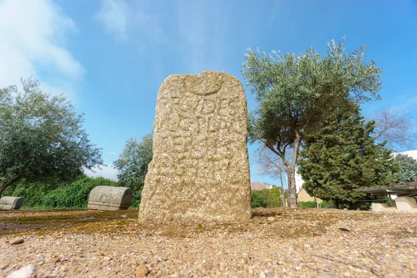 Vieille pierre de cimetière vintage — Photo