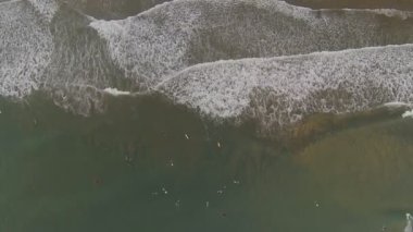 Sörfçü Üstten Görünüm