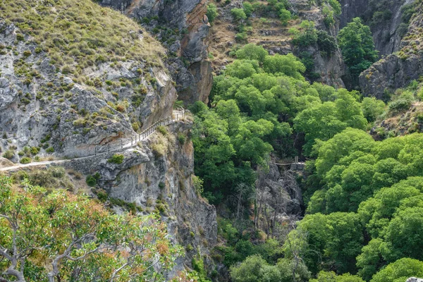 Cahorros trekking w Sierra Nevada — Zdjęcie stockowe