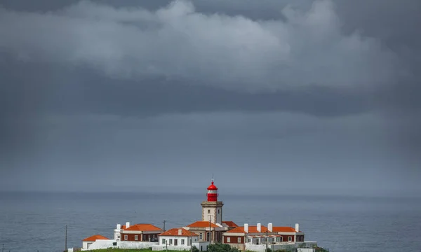 Faro de Cabo da Roca bajo la tormenta —  Fotos de Stock