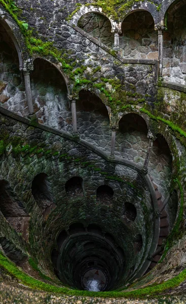 The Initiation Well vertical panoramic view