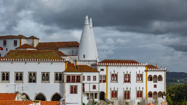Nationalpalatset i Sintra, Portugal — Stockfoto