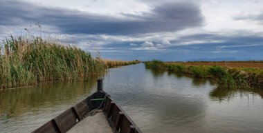 Albufera, İspanya için kanal tekne