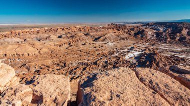 Atacama 'daki Ay Vadisi manzarası