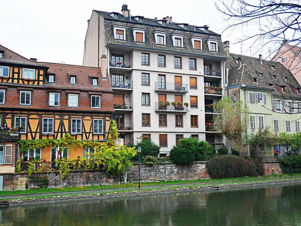 Estrasburgo Casas Casas Velhas — Fotografia de Stock