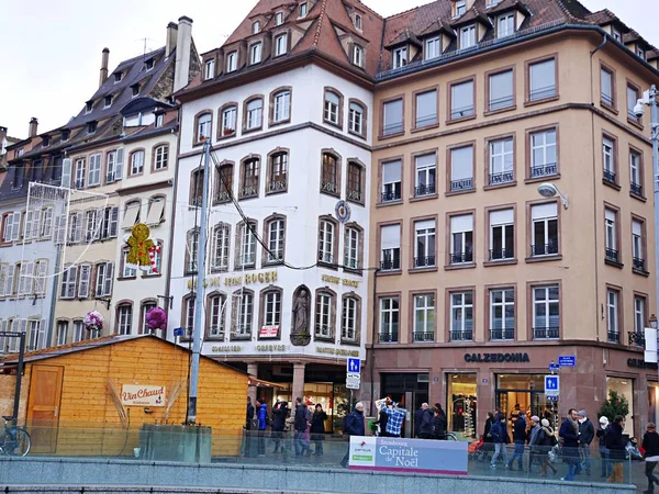 Cidade Nevoeiro Estrasburgo — Fotografia de Stock