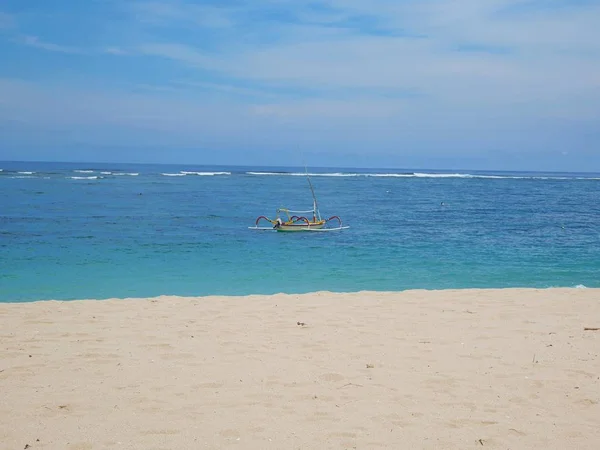 Den Vackraste Stranden Bali Nusa Dua Beach — Stockfoto