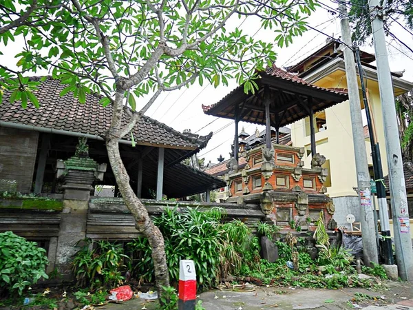 Piękna Architektura Bali Piękne Domy Bali — Zdjęcie stockowe