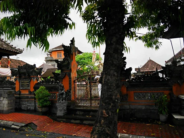 Piękna Architektura Bali Piękne Domy Bali — Zdjęcie stockowe