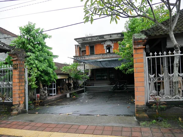 Indah Arsitektur Bali Rumah Rumah Yang Indah Bali — Stok Foto