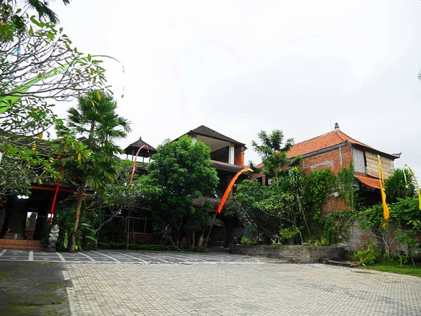 Mooie Architectuur Bali Mooie Huizen Bali — Stockfoto