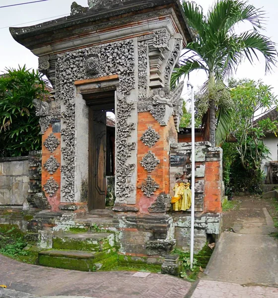 Piękna Architektura Bali Piękne Domy Bali — Zdjęcie stockowe