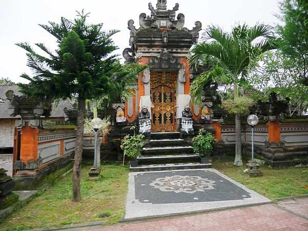 Piękna Architektura Bali Piękne Domy Bali — Zdjęcie stockowe