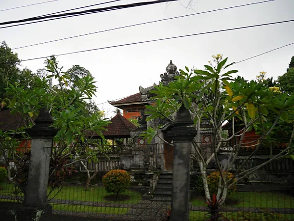 Hermosa Arquitectura Bali Hermosas Casas Bali — Foto de Stock