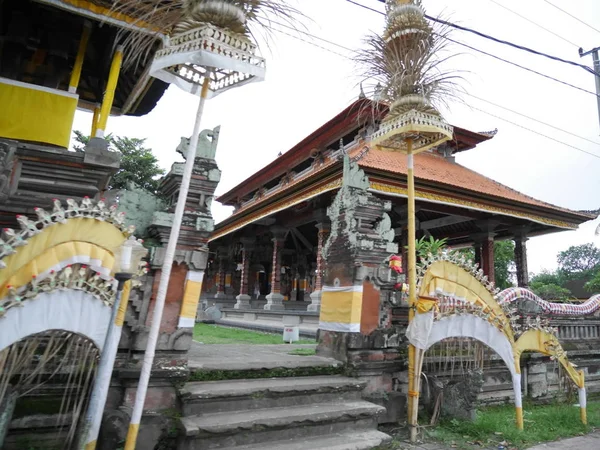 Piękna Architektura Bali Piękne Domy Bali — Zdjęcie stockowe