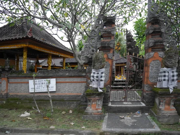 Красивая Архитектура Бали Красивые Дома Бали — стоковое фото
