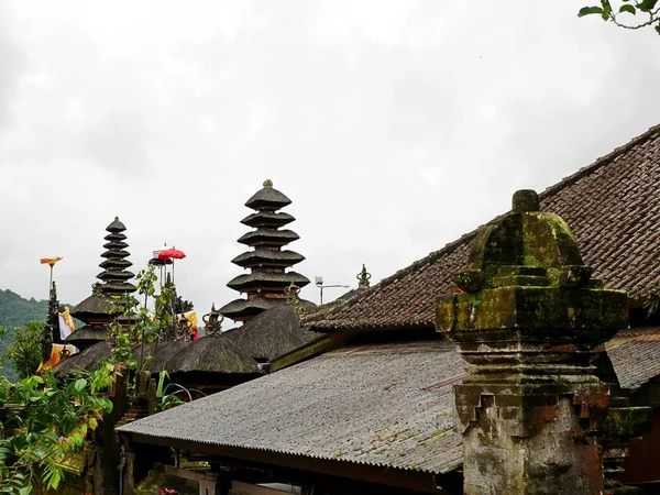 Templo Principal Agua Bali Pura Oolong Danu Bratan Lago Bratan —  Fotos de Stock