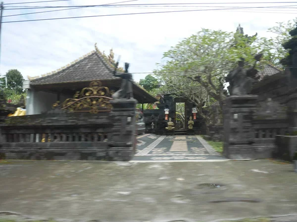 Indah Arsitektur Bali Rumah Rumah Yang Indah Bali — Stok Foto