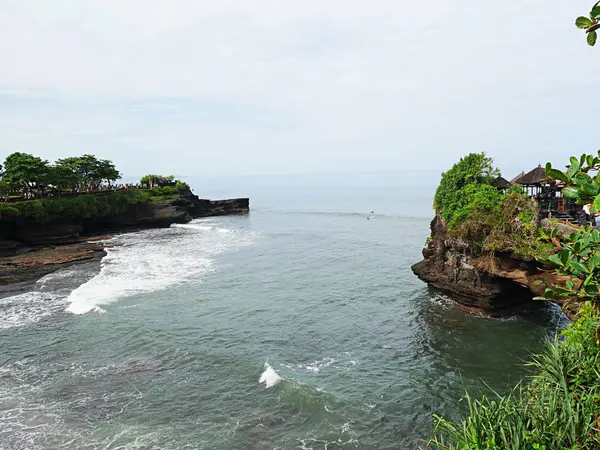 Puru Tanah Lot Ist Der Haupttempel Bali — Stockfoto