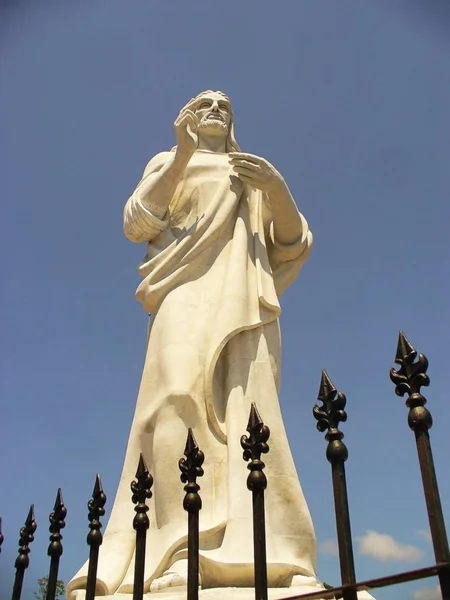 Estatua Jesús Isla Cuba Jesús Montaña — Foto de Stock