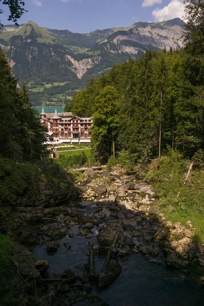 Grand Hotel Giessbach Suiza —  Fotos de Stock