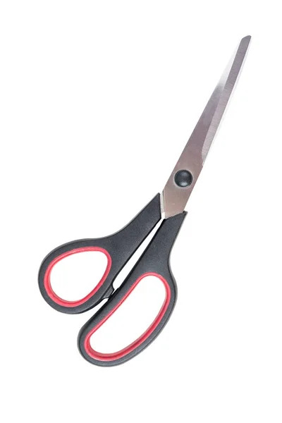 Saved Path Metal Sewing Scissors Isolated White Background — Stock Photo, Image