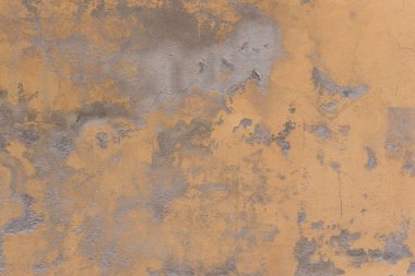 Sarı duvar doku veya desen arka plan veya duvar kağıdı olarak eski kırık