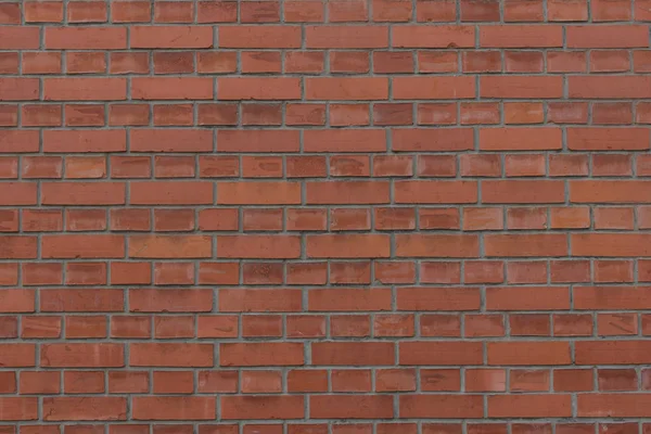 Orange Red Brick Wall Background Texture Modern Brick Wall — Stock Photo, Image
