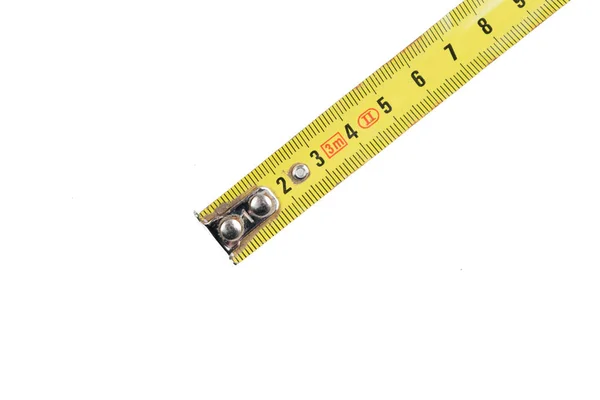 Industrial Yellow Tape Meter — Stock Photo, Image