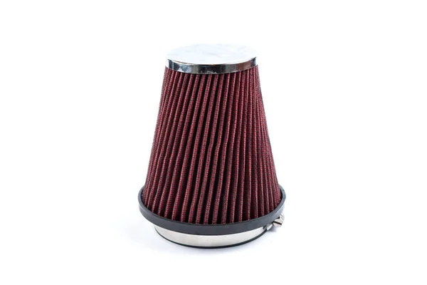 Car Air Filter Isolated White Background — Stock Photo, Image