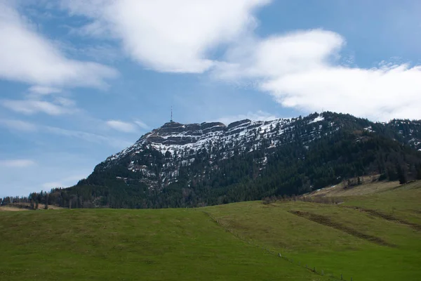 Vista Panorámica Del Pico Rigi Suiza —  Fotos de Stock