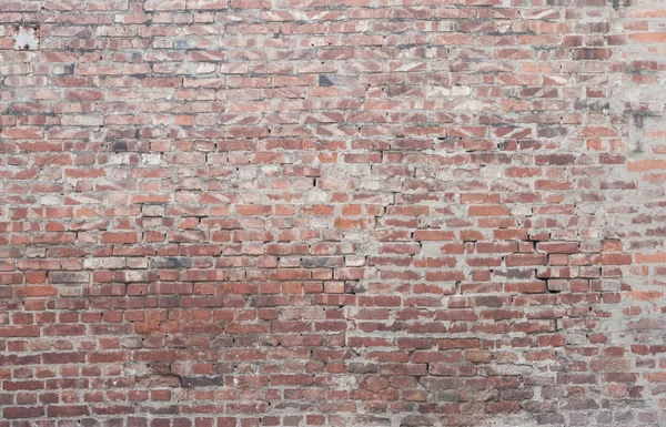 Grote Oude Bakstenen Muur Als Achtergrond Behang Rode Bakstenen Muur — Stockfoto