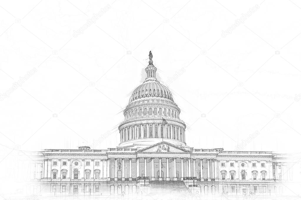 The United States Capitol often called the Capitol Building or Capitol Hill, is the home of the United States Congress, and the seat of the legislative branch of the U.S. federal government. It sits atop Capitol Hill at the eastern end of the Nation