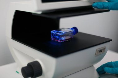 Bilim Laboratuvarında Mikroskop Araştırması