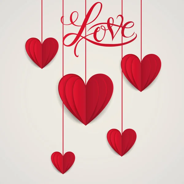Σύμβολο της αγάπης σε γλυκό φόντο — Διανυσματικό Αρχείο