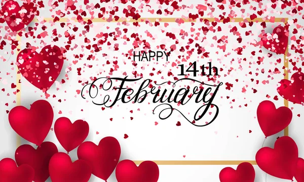 Happy valentines day — Stock Vector