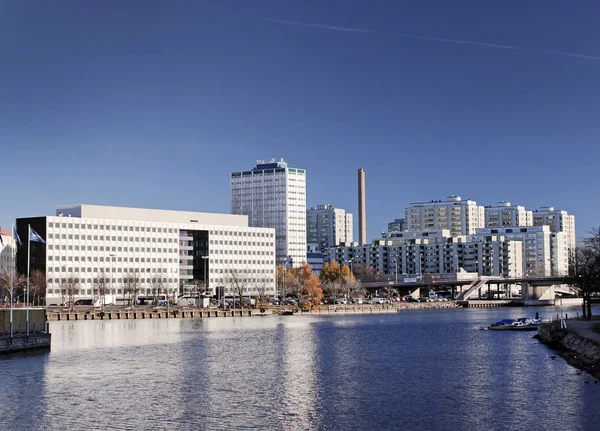 Helsingfors, Siltavuorensalmi Bay — Stockfoto
