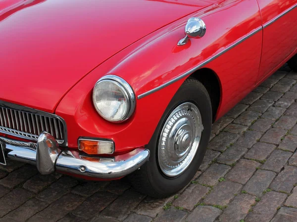 Retro Red Car — Stock Photo, Image