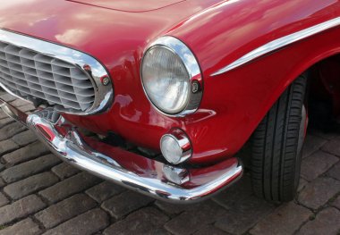 Eski model araba açık ayrıntıları